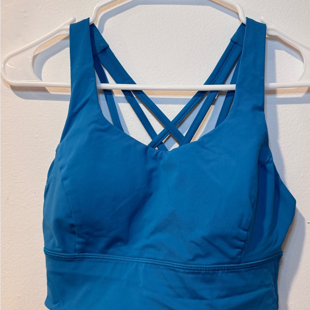 Lululemon Athletica Blue Sports Bra